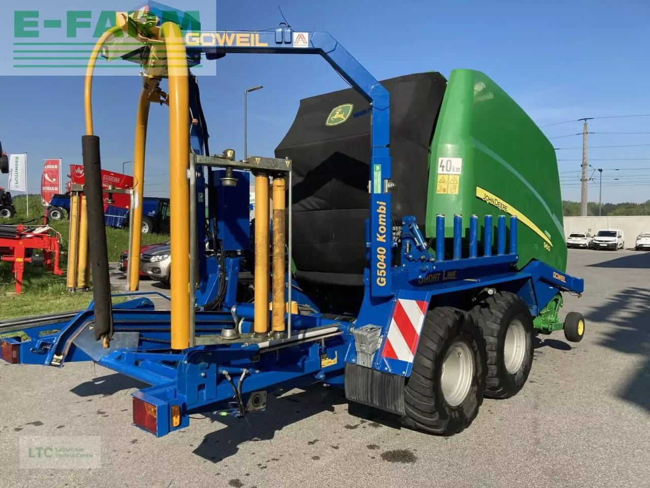 John Deere 960 - Балирка за квадратни бали: слика 3 John Deere 960 - Балирка за квадратни бали: слика 3
