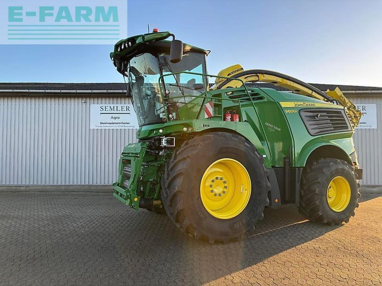 John Deere 9600 - Комбајн за сточна храна: слика 1 John Deere 9600 - Комбајн за сточна храна: слика 1