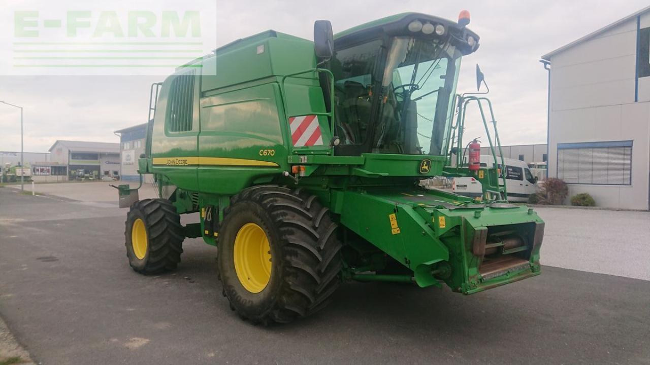 John Deere c670 + geringhoff vs610 - Комбајн: слика 2 John Deere c670 + geringhoff vs610 - Комбајн: слика 2