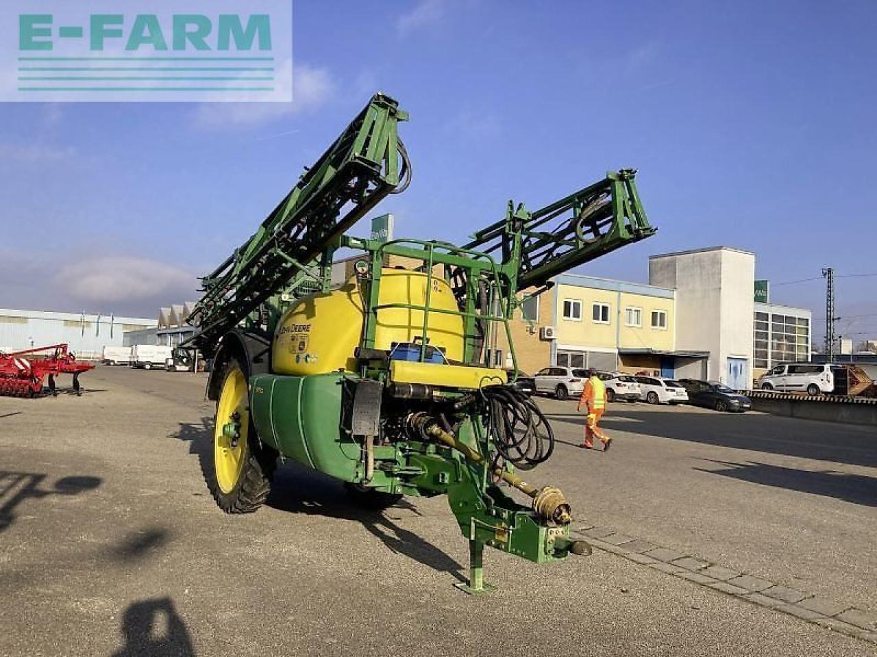 John Deere m 732 - Стазен распрскувач: слика 2 John Deere m 732 - Стазен распрскувач: слика 2