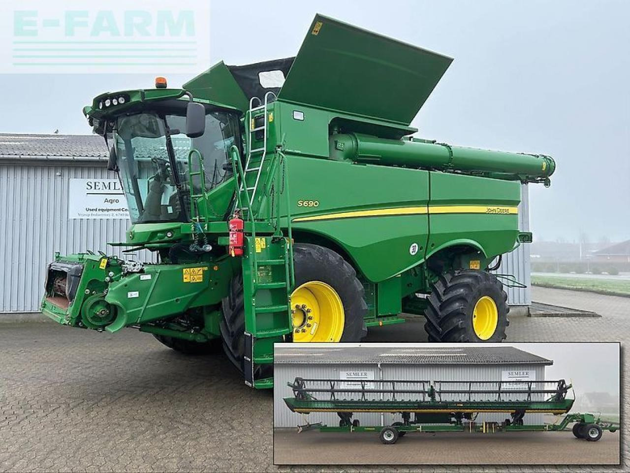 John Deere s690 - Комбајн: слика 1 John Deere s690 - Комбајн: слика 1