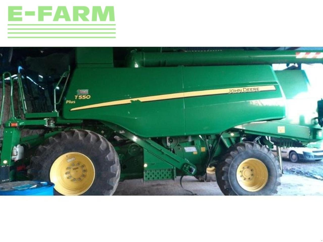 John Deere t550 - Комбајн: слика 2 John Deere t550 - Комбајн: слика 2