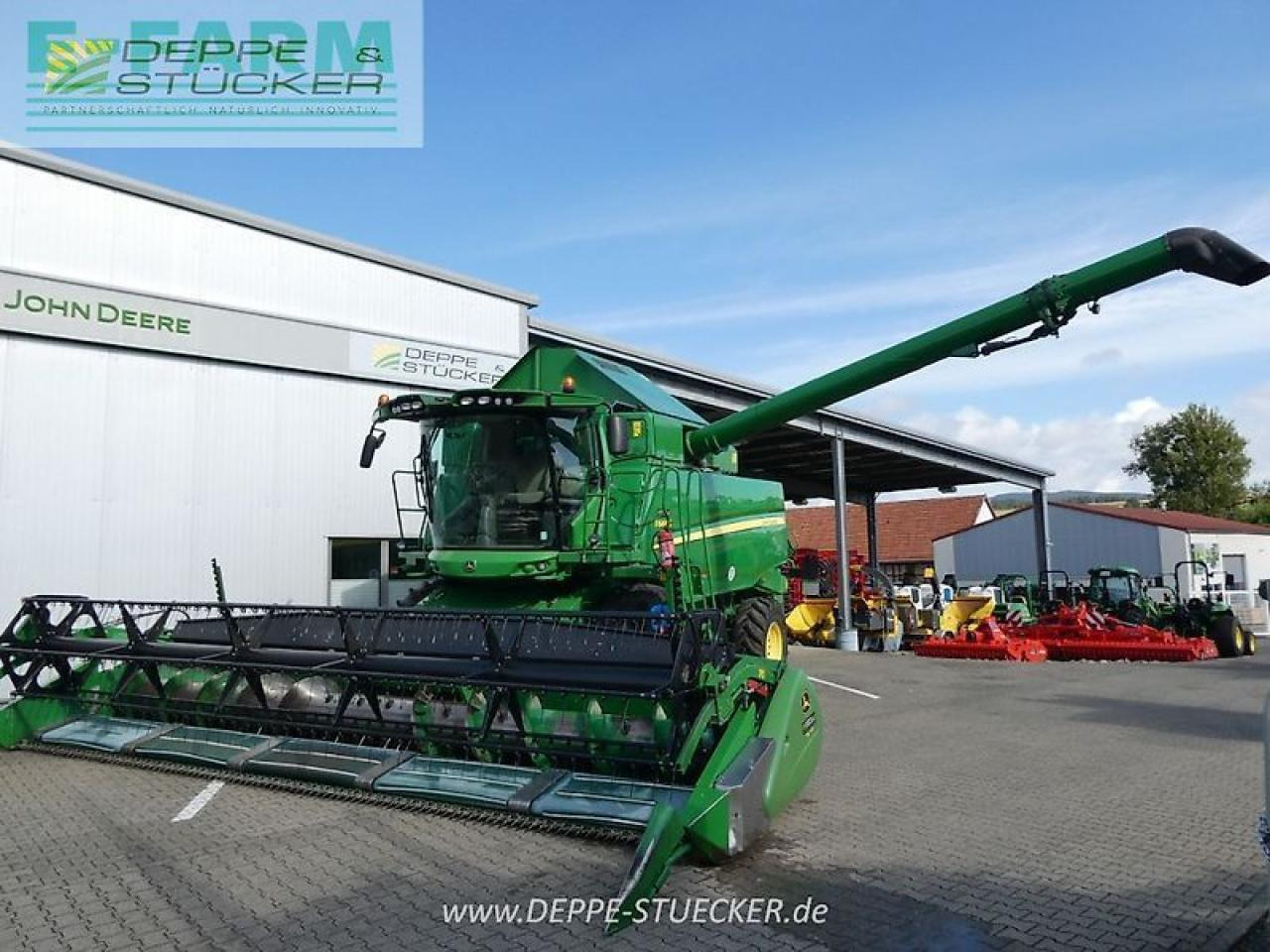 John Deere t660 ll autotrac + 625 premiumflow + sww - Комбајн: слика 1 John Deere t660 ll autotrac + 625 premiumflow + sww - Комбајн: слика 1