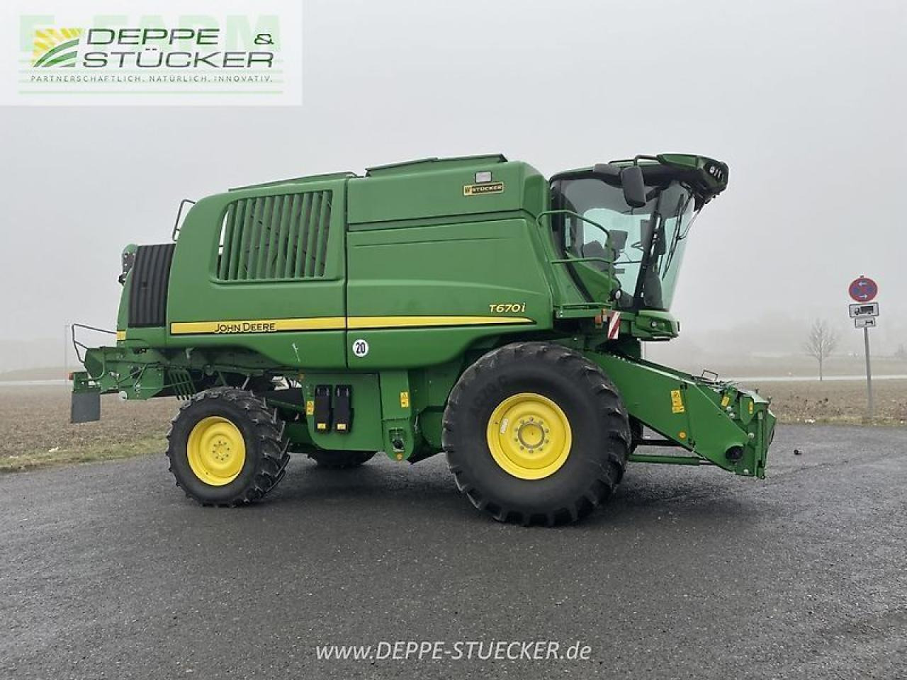 John Deere t670 mit 622r - Комбајн: слика 3 John Deere t670 mit 622r - Комбајн: слика 3