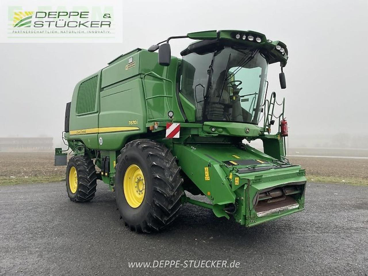 John Deere t670 mit 622r - Комбајн: слика 4 John Deere t670 mit 622r - Комбајн: слика 4
