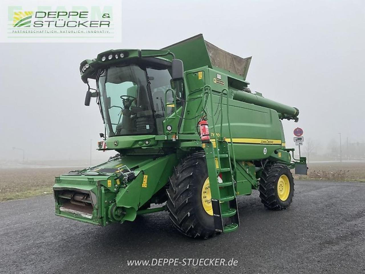 John Deere t670 mit 622r - Комбајн: слика 1 John Deere t670 mit 622r - Комбајн: слика 1