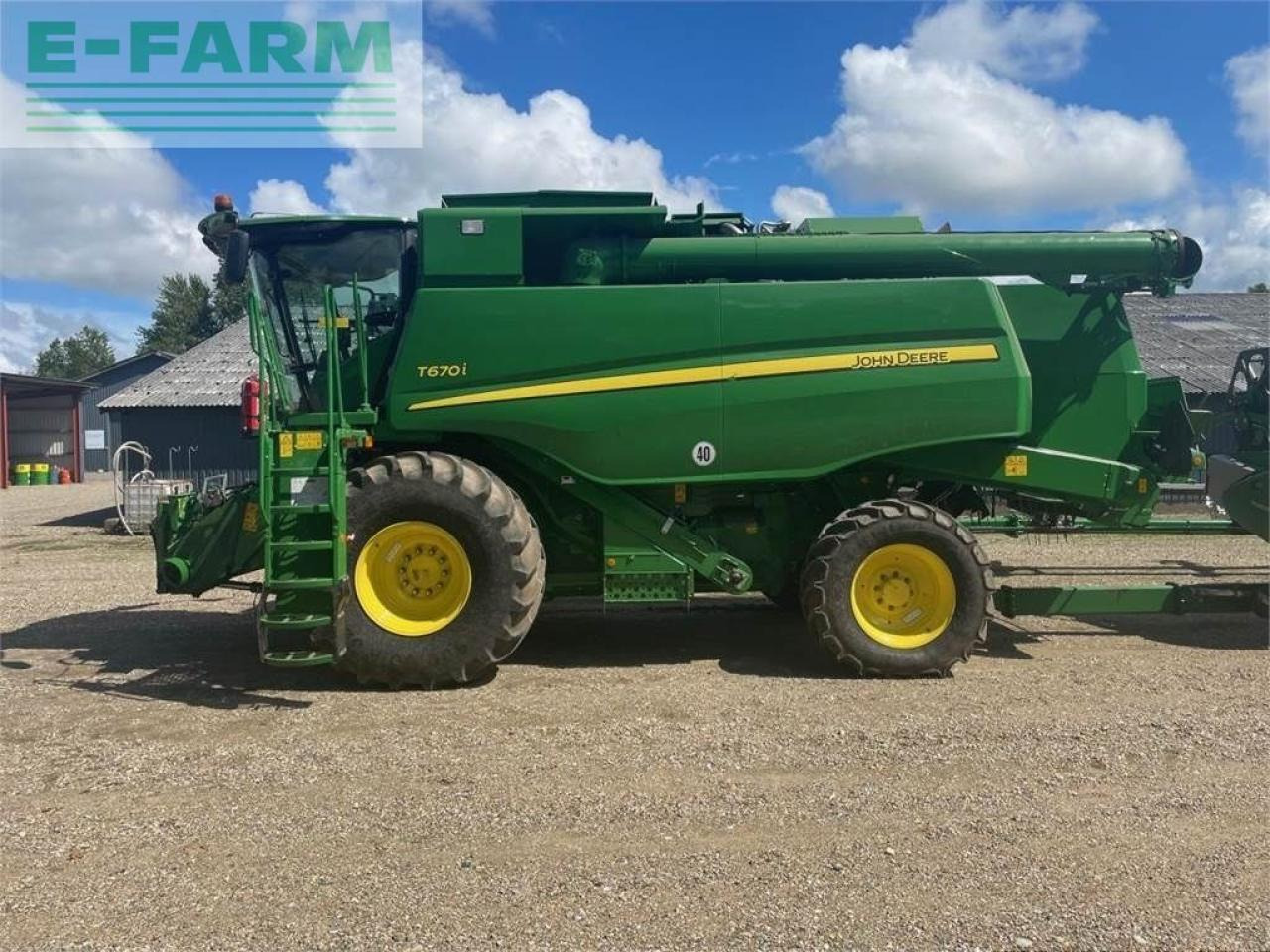 John Deere t670i - Комбајн: слика 2 John Deere t670i - Комбајн: слика 2
