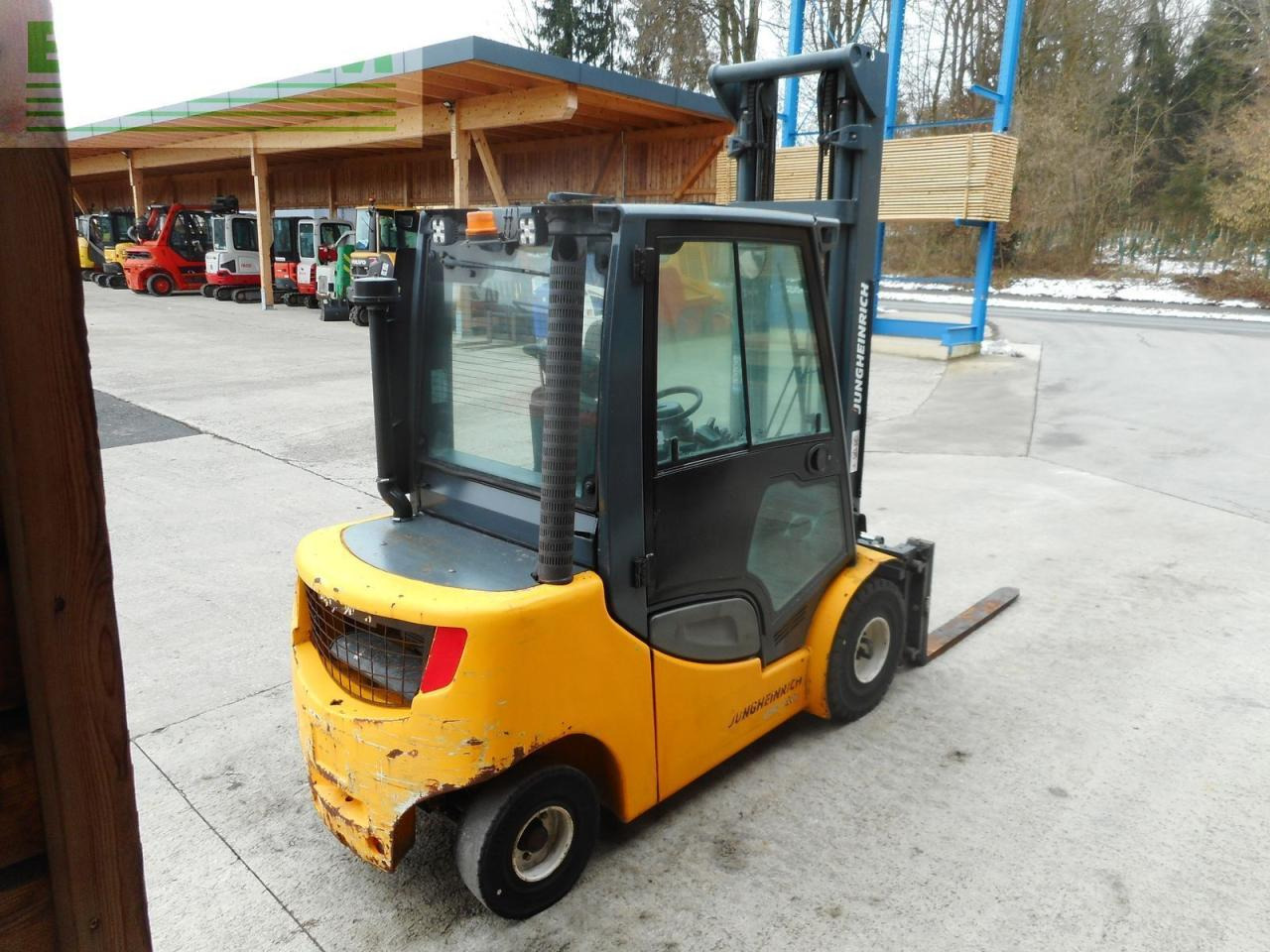 Jungheinrich dfg 430s mit seitenschieber und zinkenverstellun - Вилушкар: слика 4 Jungheinrich dfg 430s mit seitenschieber und zinkenverstellun - Вилушкар: слика 4