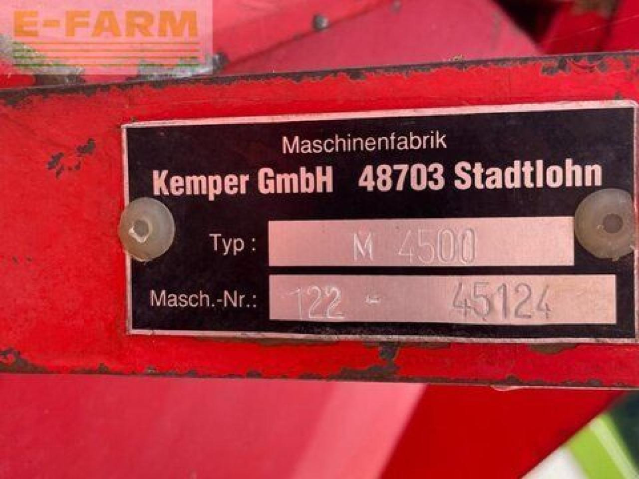 Додатни делови за жнеач на сточна храна Kemper champion 4500: слика 10