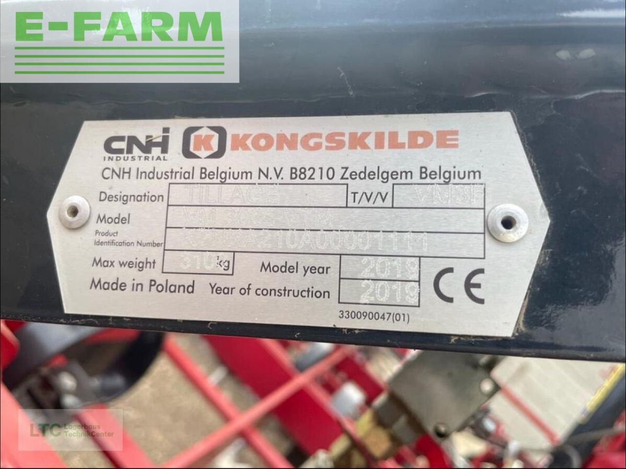 Kongskilde vibromaster 3065 - Комбајнска семенска дупчалка: слика 2 Kongskilde vibromaster 3065 - Комбајнска семенска дупчалка: слика 2