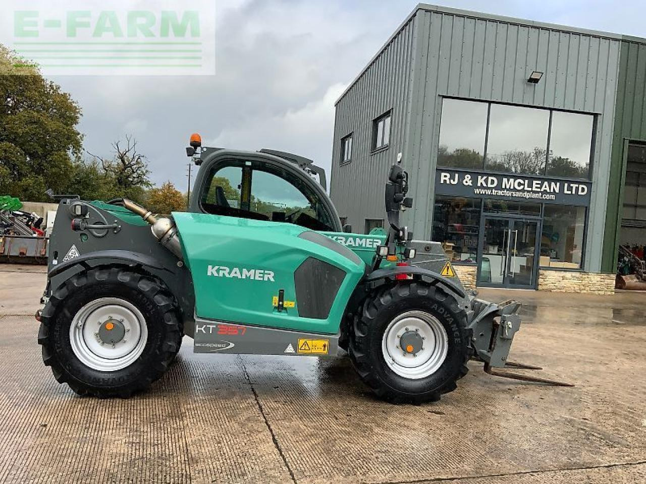 Kramer kt357 telehandler (st24845) - Телескопски ракувач: слика 2 Kramer kt357 telehandler (st24845) - Телескопски ракувач: слика 2