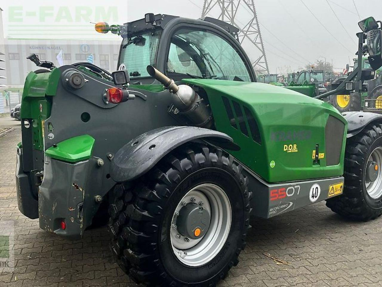 Kramer kt5507 kt557 - Телескопски ракувач: слика 4 Kramer kt5507 kt557 - Телескопски ракувач: слика 4