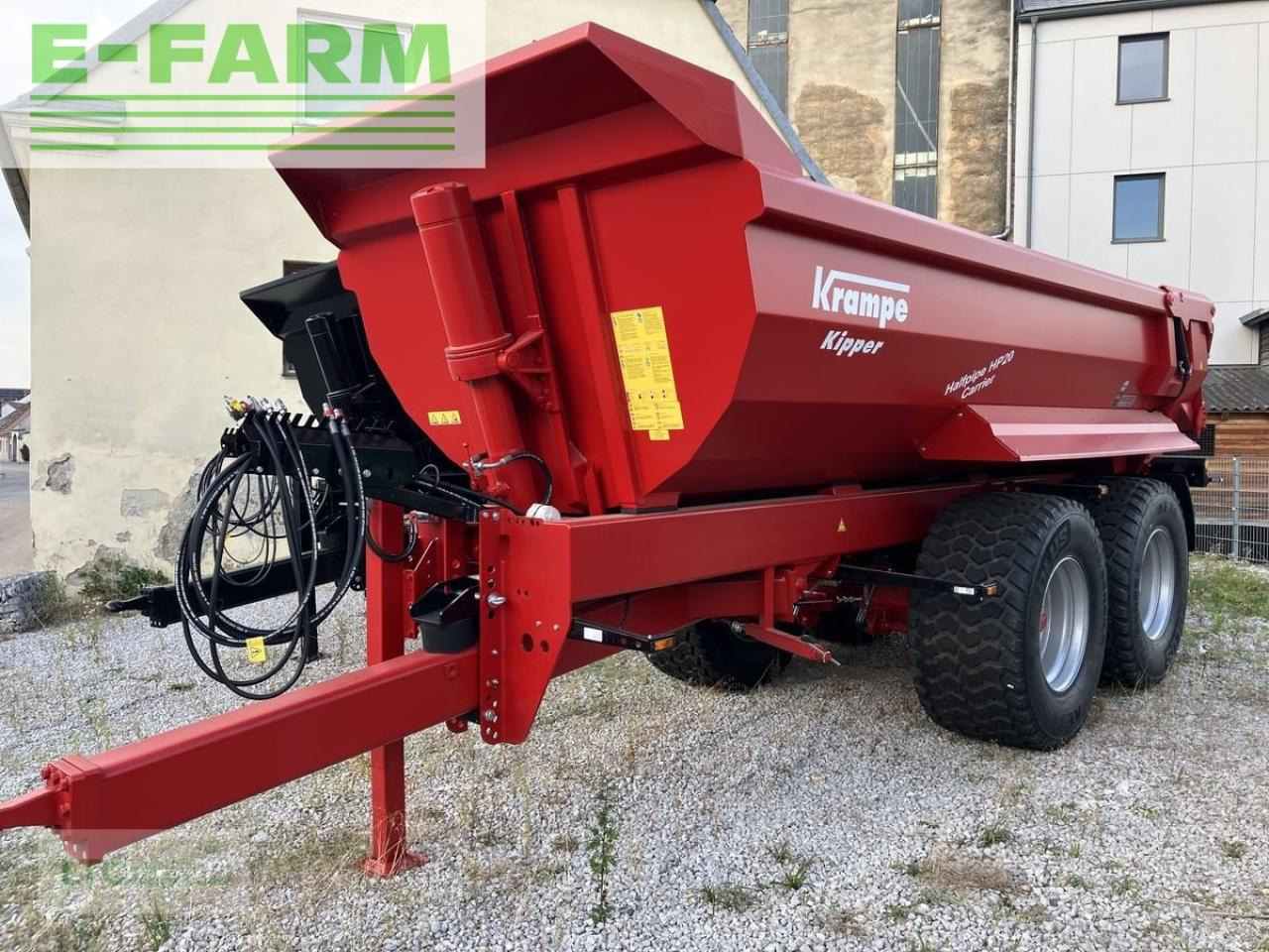 Krampe hp 20 - Земјоделска приколка за истурање/ Истурач: слика 5 Krampe hp 20 - Земјоделска приколка за истурање/ Истурач: слика 5