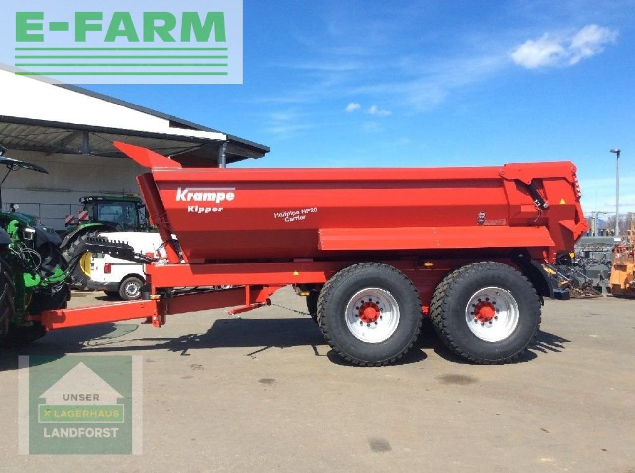 Krampe hp 20 carrier - Земјоделска приколка за истурање/ Истурач: слика 2 Krampe hp 20 carrier - Земјоделска приколка за истурање/ Истурач: слика 2