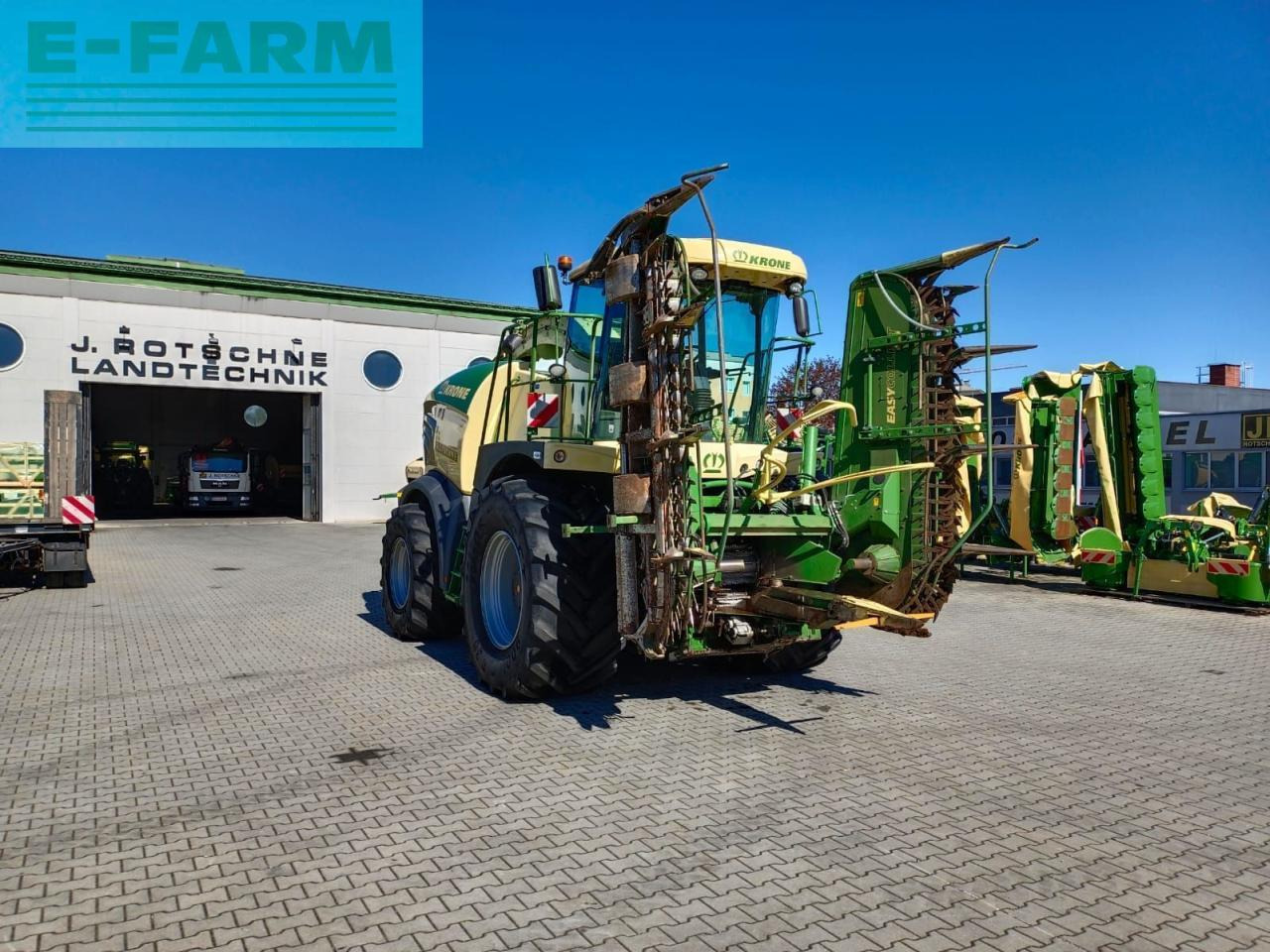 Krone big x 580 + easy flow 300s + easy collect 600-2 - Комбајн за сточна храна: слика 2 Krone big x 580 + easy flow 300s + easy collect 600-2 - Комбајн за сточна храна: слика 2