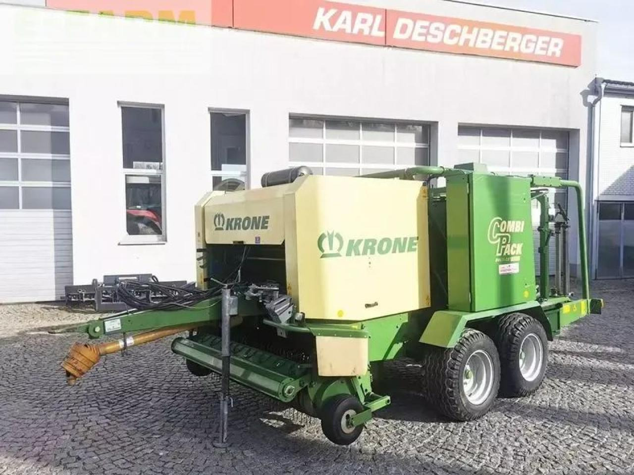 Krone combipack 1250 mc press-wickelkombination - Балирка за квадратни бали: слика 1 Krone combipack 1250 mc press-wickelkombination - Балирка за квадратни бали: слика 1