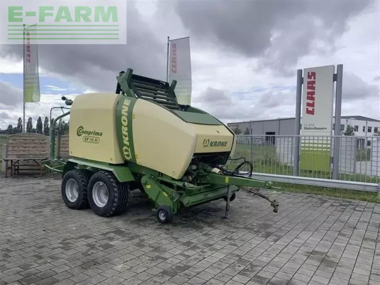 Krone comprima cf 155 xc - Балирка за квадратни бали: слика 1 Krone comprima cf 155 xc - Балирка за квадратни бали: слика 1
