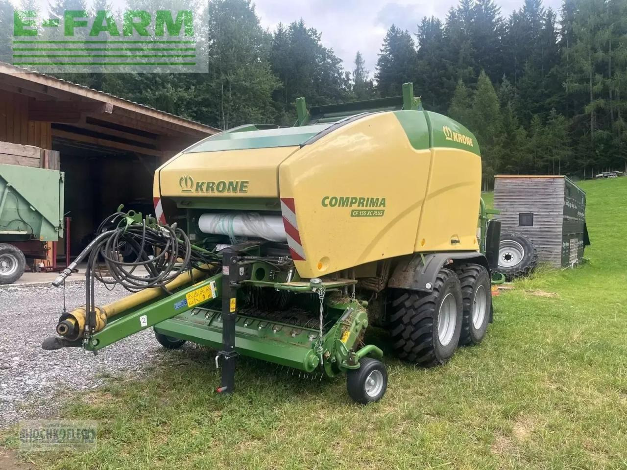 Krone comprima cf 155 xc plus - Балирка за квадратни бали: слика 5 Krone comprima cf 155 xc plus - Балирка за квадратни бали: слика 5