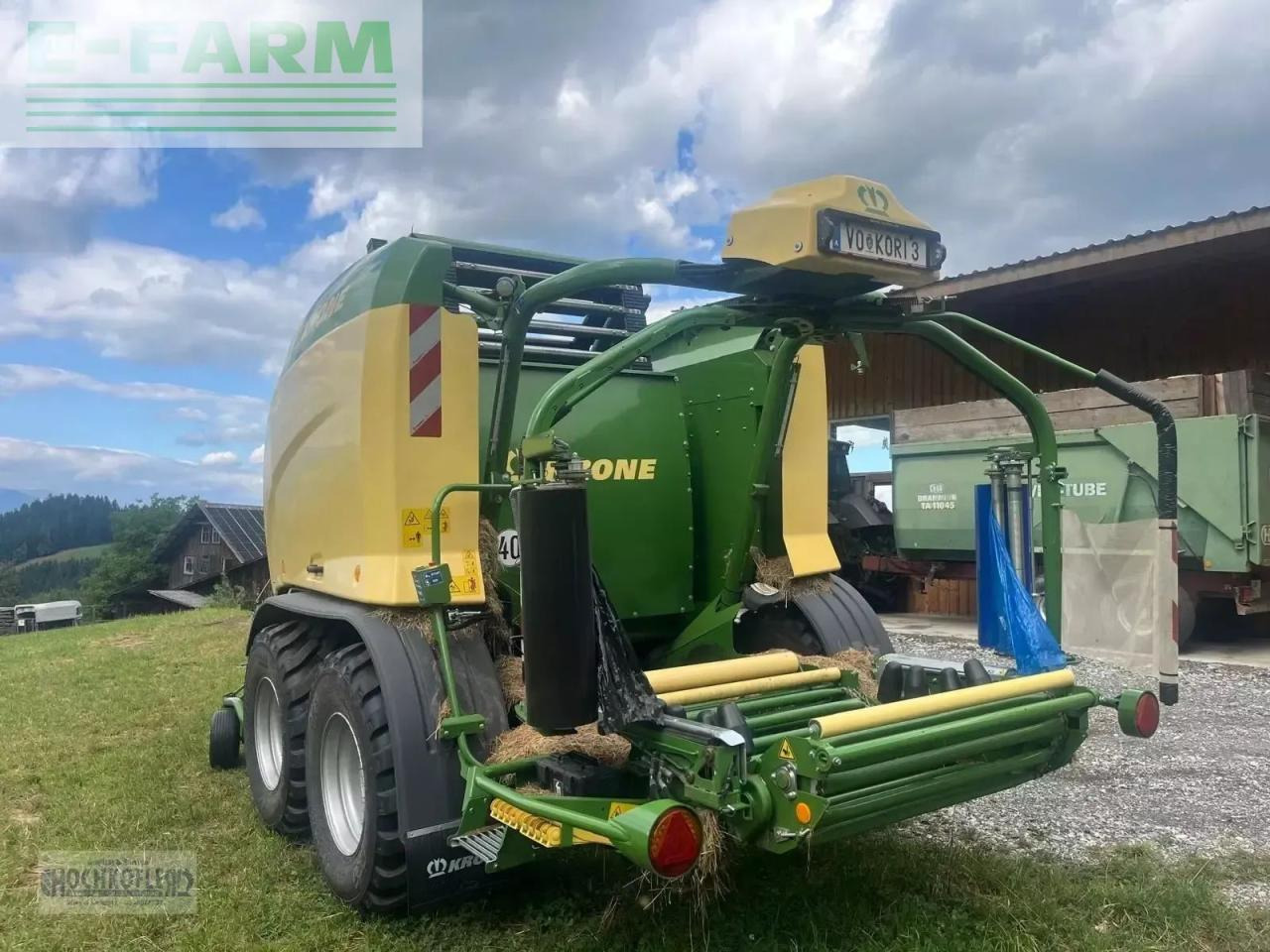 Krone comprima cf 155 xc plus - Балирка за квадратни бали: слика 3 Krone comprima cf 155 xc plus - Балирка за квадратни бали: слика 3