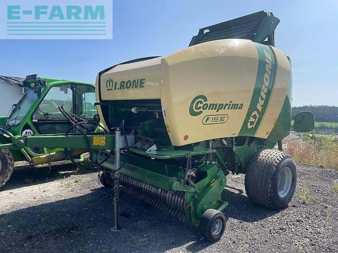 Krone comprima f 155 xc - Балирка за квадратни бали: слика 1 Krone comprima f 155 xc - Балирка за квадратни бали: слика 1