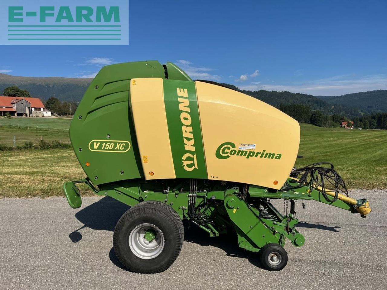 Krone comprima v 150 xc - Балирка за квадратни бали: слика 2 Krone comprima v 150 xc - Балирка за квадратни бали: слика 2