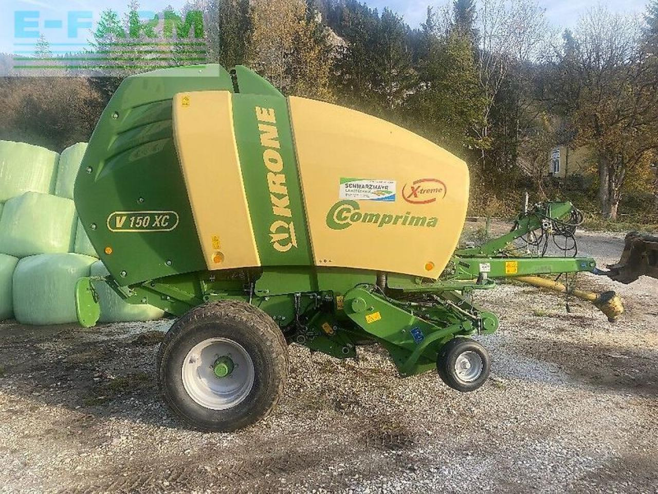 Krone comprima v 150 xc - Балирка за квадратни бали: слика 2 Krone comprima v 150 xc - Балирка за квадратни бали: слика 2