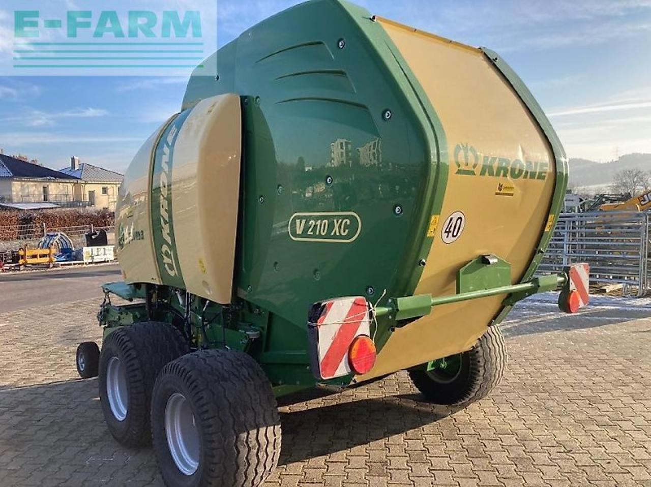 Krone comprima v 210 xc - Балирка за квадратни бали: слика 3 Krone comprima v 210 xc - Балирка за квадратни бали: слика 3