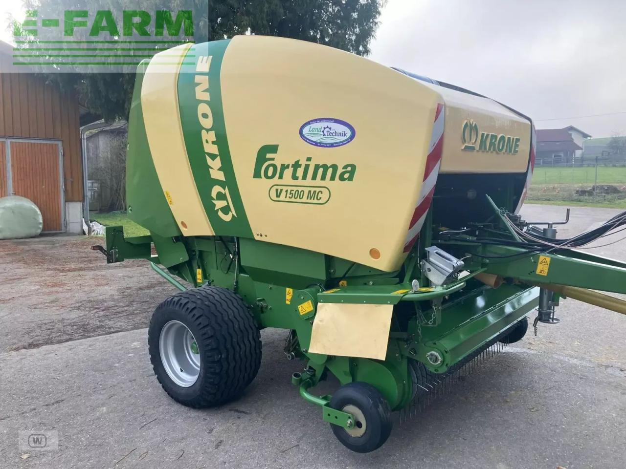 Krone fortima v 1500 mc - Балирка за квадратни бали: слика 1 Krone fortima v 1500 mc - Балирка за квадратни бали: слика 1