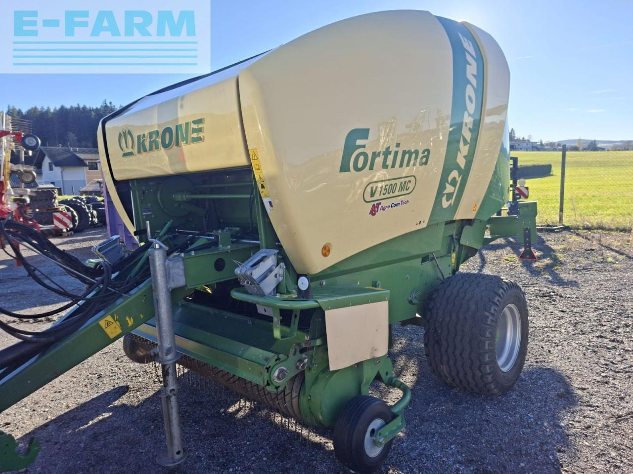 Krone fortima v 1500 mc - Балирка за квадратни бали: слика 1 Krone fortima v 1500 mc - Балирка за квадратни бали: слика 1