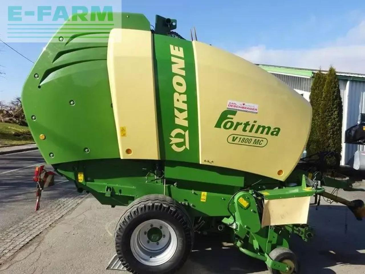 Krone fortima v 1800 mc rundballenpresse - Балирка за квадратни бали: слика 4 Krone fortima v 1800 mc rundballenpresse - Балирка за квадратни бали: слика 4