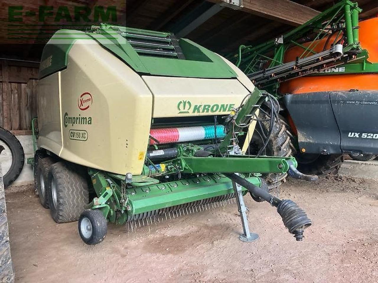 Krone gebr. comprima cv150xc presse - Балирка за квадратни бали: слика 2 Krone gebr. comprima cv150xc presse - Балирка за квадратни бали: слика 2