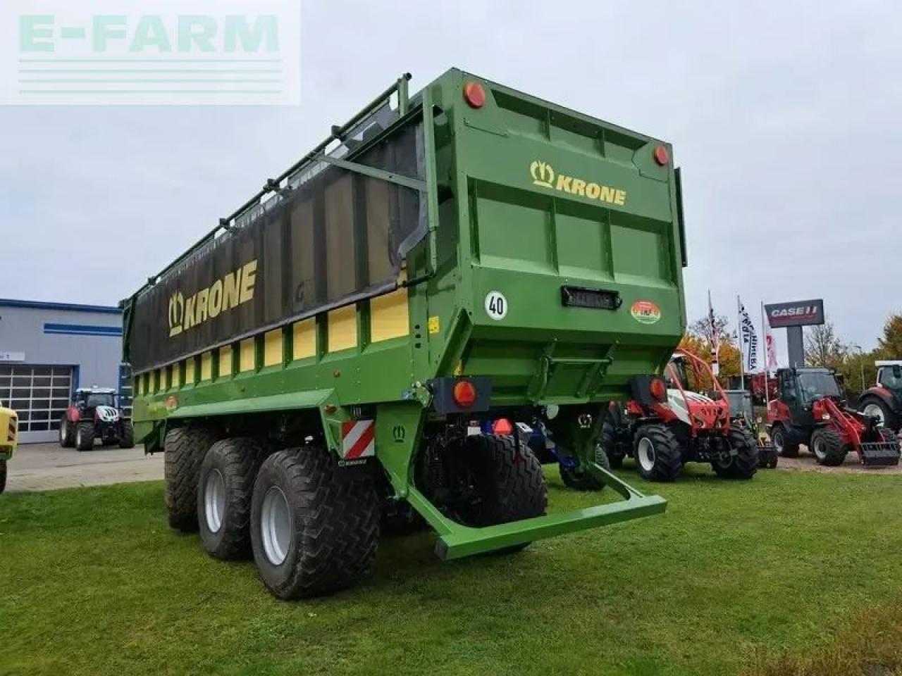 Krone gx 520 - Земјоделска приколка за истурање/ Истурач: слика 3 Krone gx 520 - Земјоделска приколка за истурање/ Истурач: слика 3