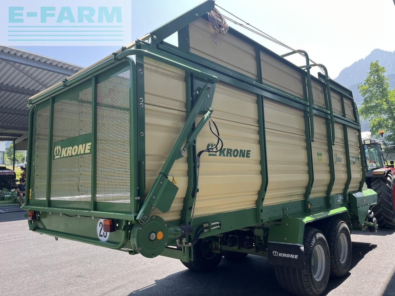 Krone titan 6-48 gl all in - Земјоделска приколка за истурање/ Истурач: слика 5 Krone titan 6-48 gl all in - Земјоделска приколка за истурање/ Истурач: слика 5