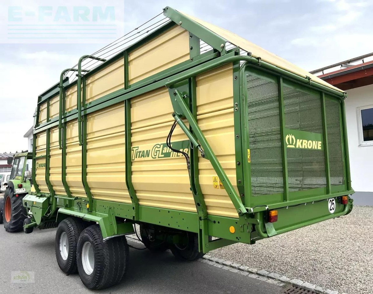 Krone titan 6/48 gl all in - ein großer schwingen-ladewagen mit druckluftbremse - Автотоварен вагон: слика 4 Krone titan 6/48 gl all in - ein großer schwingen-ladewagen mit druckluftbremse - Автотоварен вагон: слика 4