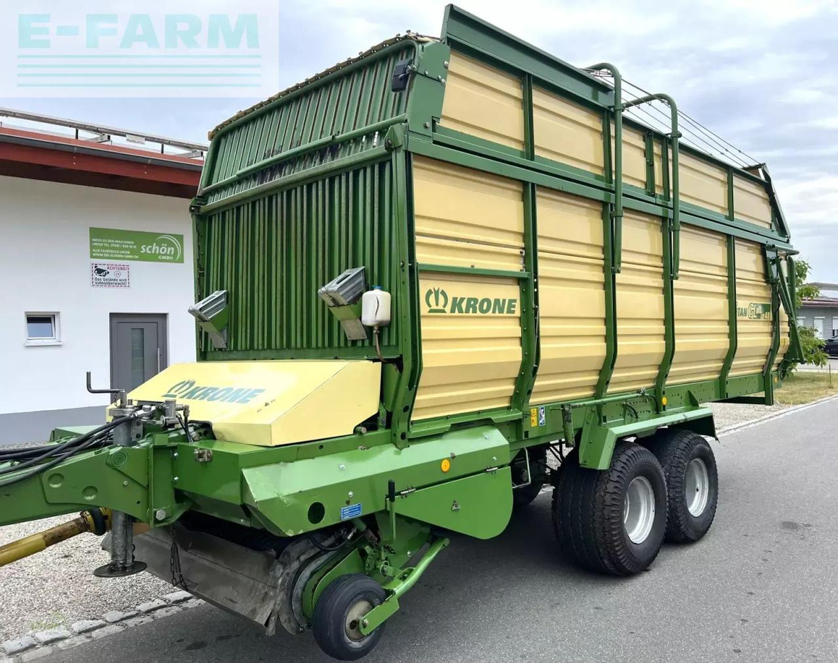 Krone titan 6/48 gl all in - ein großer schwingen-ladewagen mit druckluftbremse - Автотоварен вагон: слика 1 Krone titan 6/48 gl all in - ein großer schwingen-ladewagen mit druckluftbremse - Автотоварен вагон: слика 1