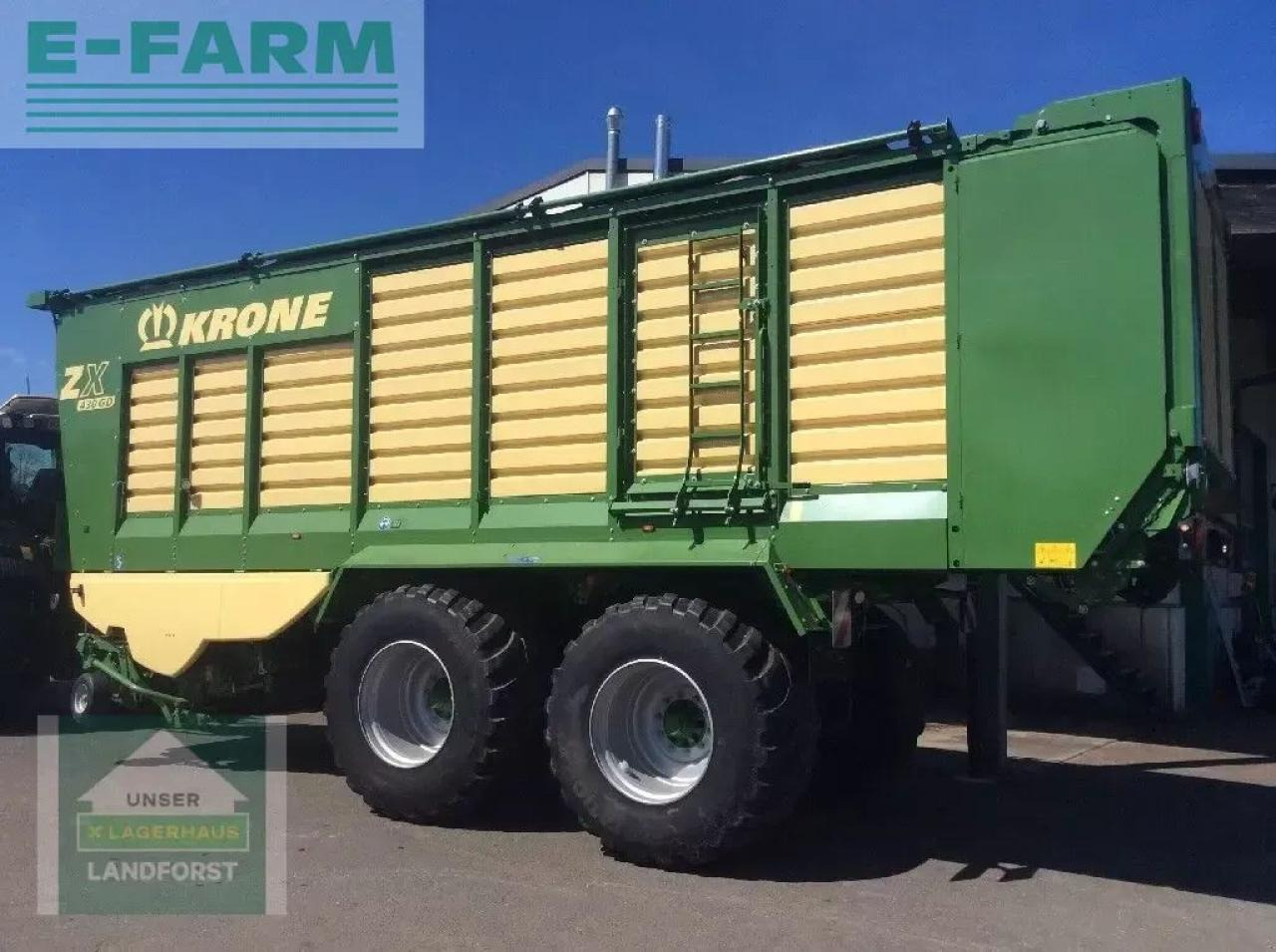 Krone zx 430 gd - Автотоварен вагон: слика 3 Krone zx 430 gd - Автотоварен вагон: слика 3