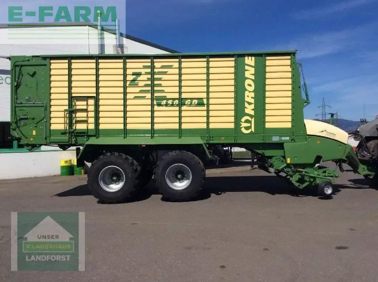 Krone zx 450 gd - Автотоварен вагон: слика 2 Krone zx 450 gd - Автотоварен вагон: слика 2
