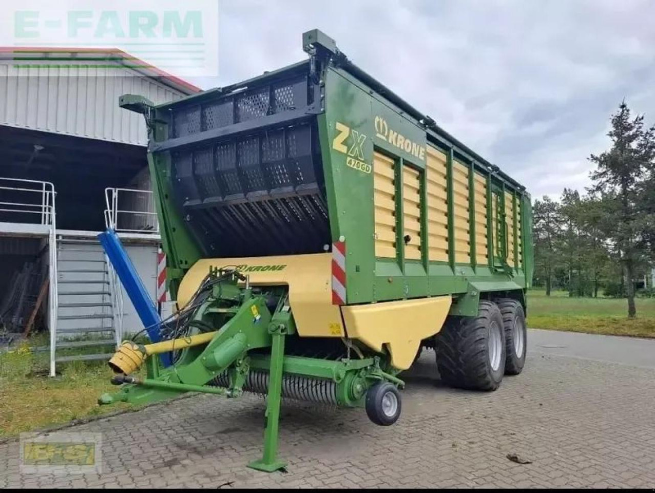 Krone zx 470 gd - Автотоварен вагон: слика 1 Krone zx 470 gd - Автотоварен вагон: слика 1