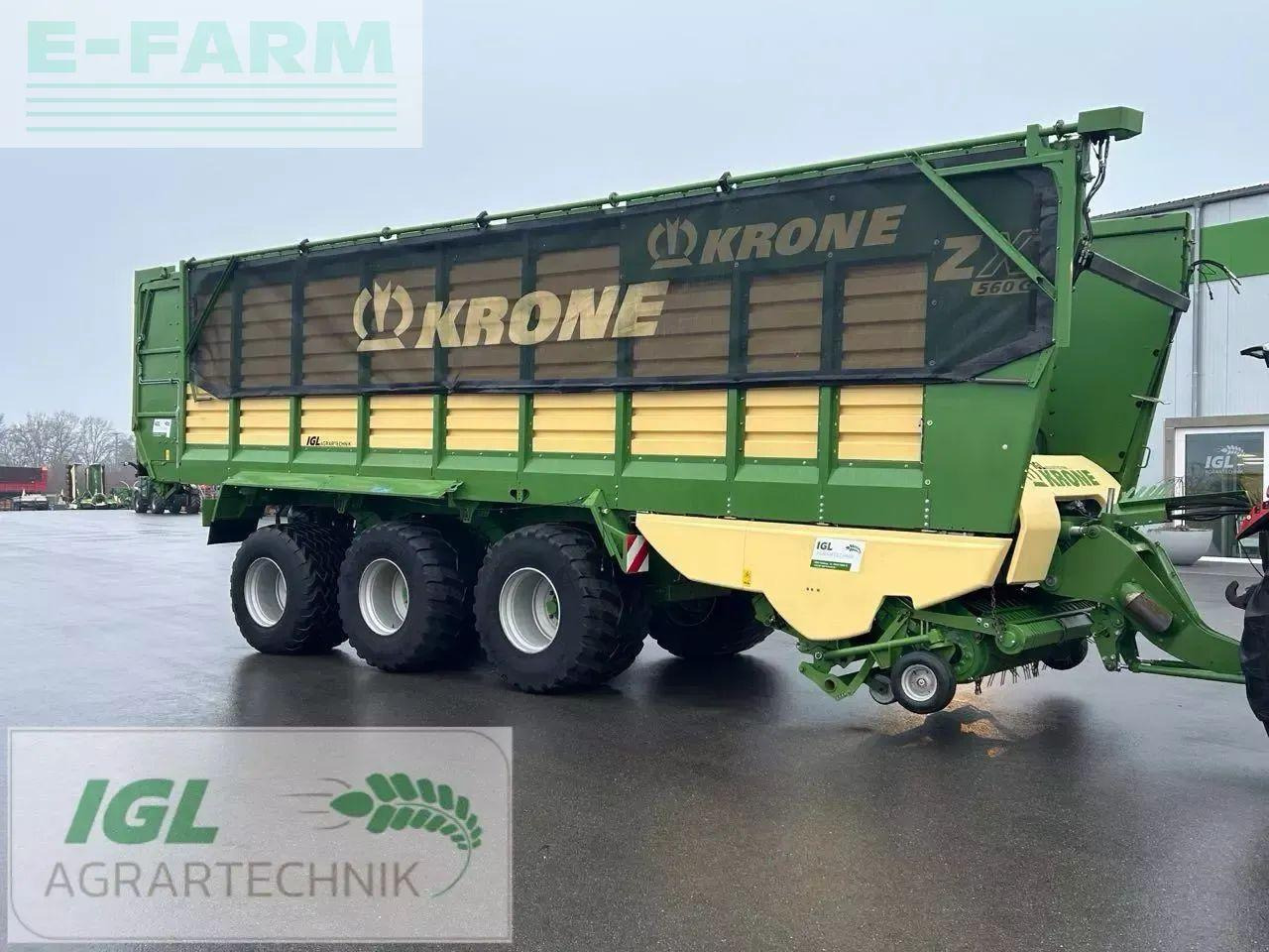 Krone zx 560 gl - Автотоварен вагон: слика 2 Krone zx 560 gl - Автотоварен вагон: слика 2