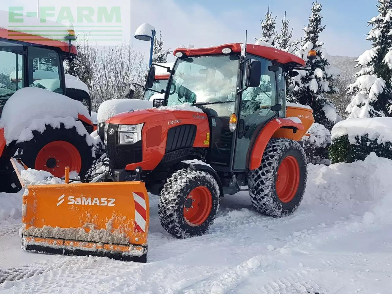 Kubota l2-452h cab winterdienstpaket ab 0,99% - Трактор: слика 4 Kubota l2-452h cab winterdienstpaket ab 0,99% - Трактор: слика 4