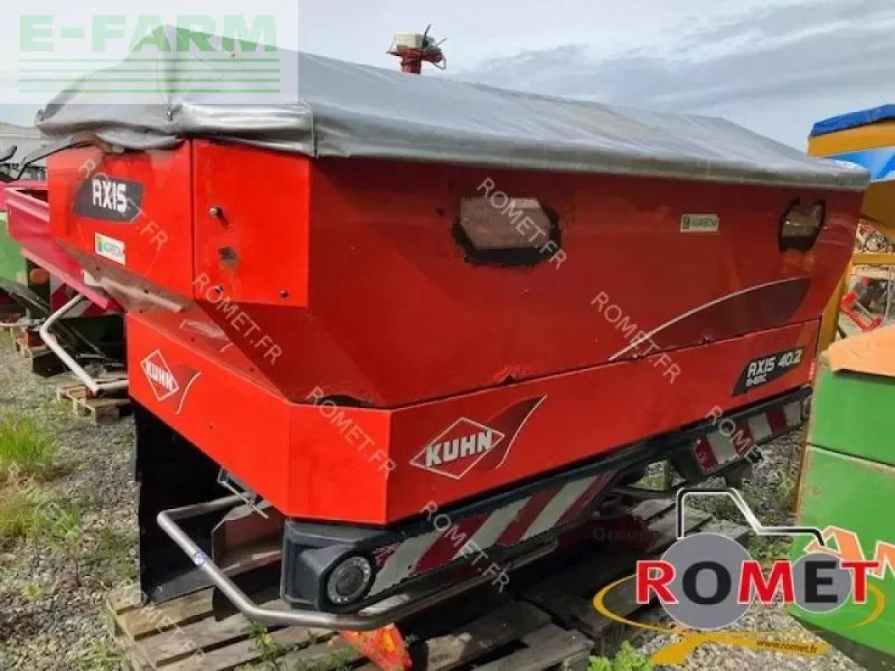 Kuhn axis 40.2 m-emc - Распрскувач на вештачко ѓубриво: слика 1 Kuhn axis 40.2 m-emc - Распрскувач на вештачко ѓубриво: слика 1