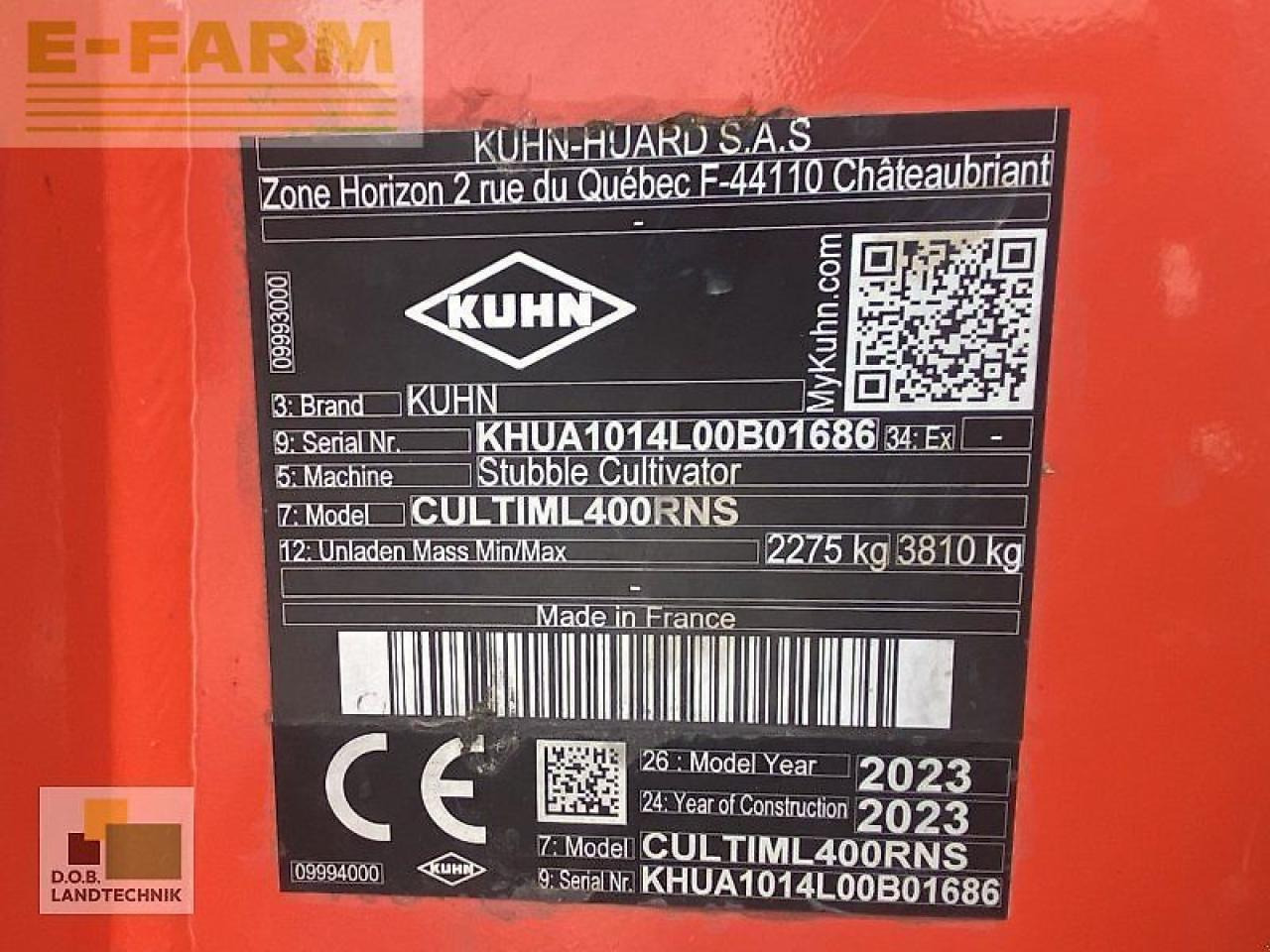 Kuhn cultimer l 400 r ns - Култиватор: слика 2 Kuhn cultimer l 400 r ns - Култиватор: слика 2