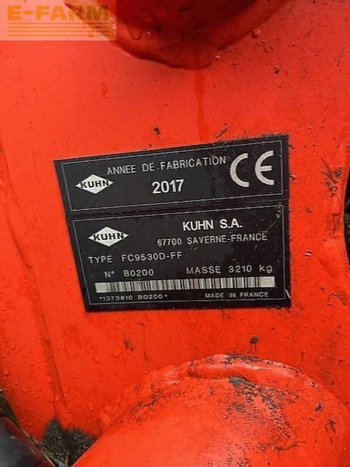 Kuhn fc 9530 d ff - Косилка: слика 4 Kuhn fc 9530 d ff - Косилка: слика 4