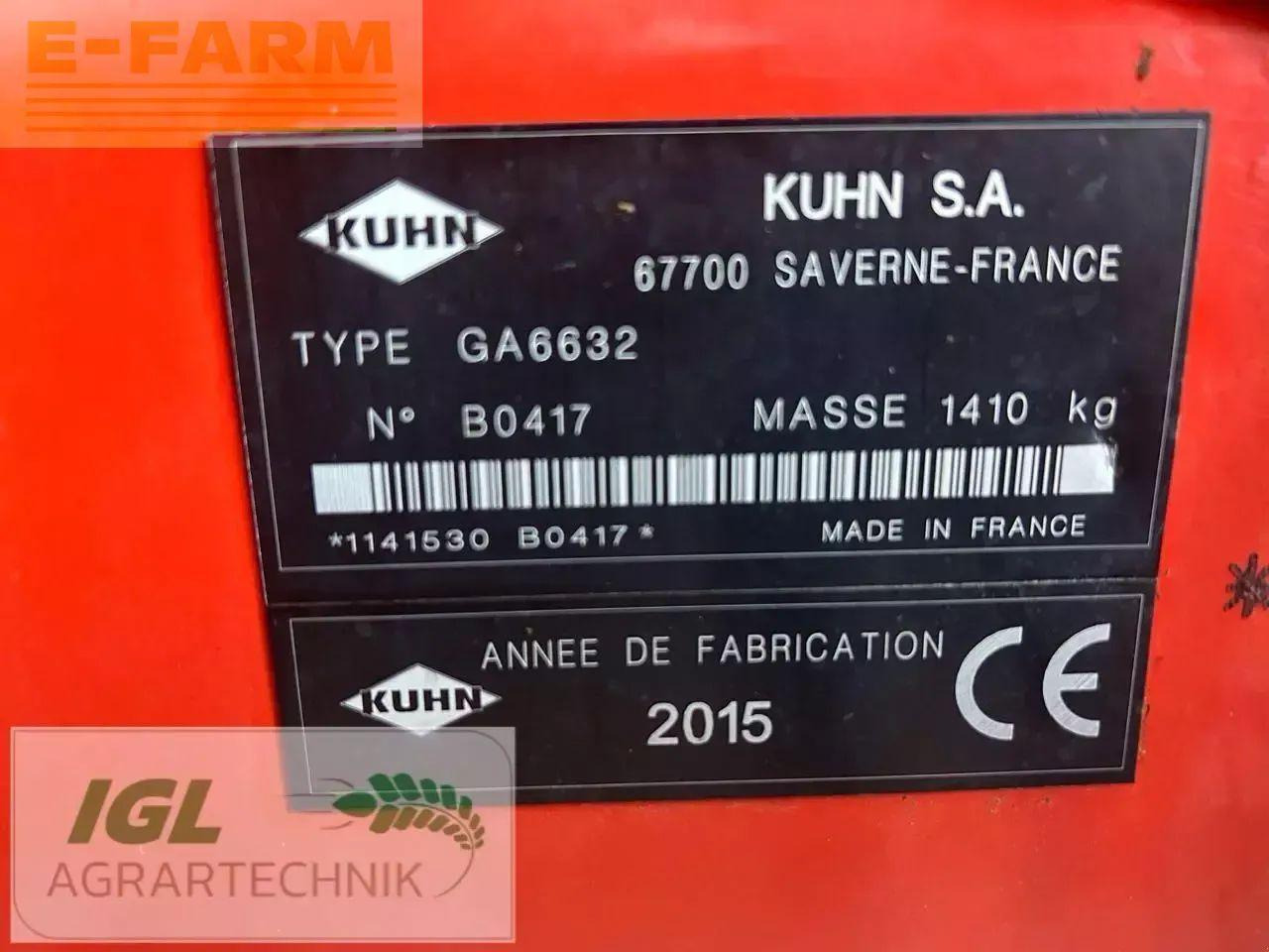 Kuhn ga 6632 masterdrive - Превртувач и гребло: слика 5 Kuhn ga 6632 masterdrive - Превртувач и гребло: слика 5