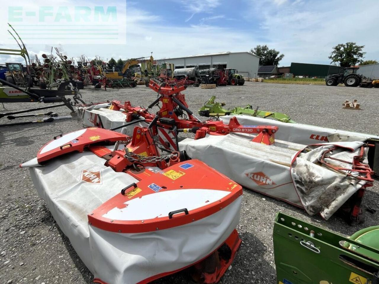 Kuhn gmd 8730 - ff + gmd 3120 f - ff, mähwerkkombinat - Косилка: слика 1 Kuhn gmd 8730 - ff + gmd 3120 f - ff, mähwerkkombinat - Косилка: слика 1