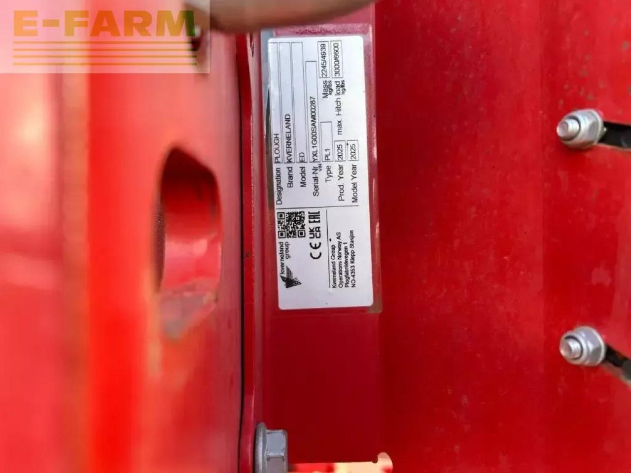 Kverneland ed-hd - Плуг: слика 3 Kverneland ed-hd - Плуг: слика 3