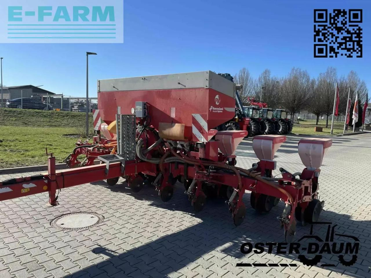 Kverneland optima hd e-drive - Прецизна машина за сеење: слика 1 Kverneland optima hd e-drive - Прецизна машина за сеење: слика 1