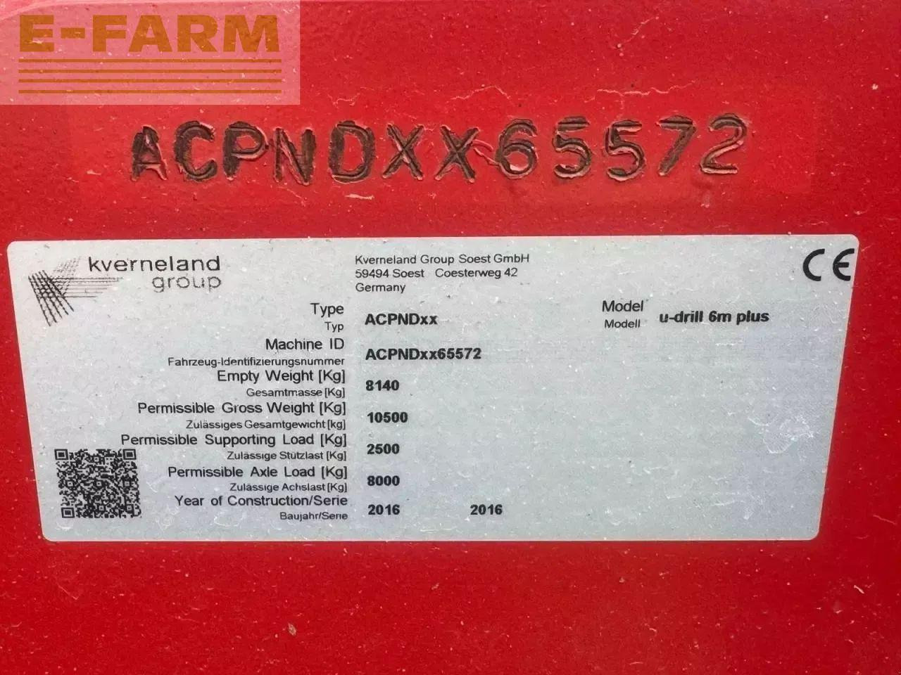 Kverneland u drill 600 - Комбајнска семенска дупчалка: слика 3 Kverneland u drill 600 - Комбајнска семенска дупчалка: слика 3