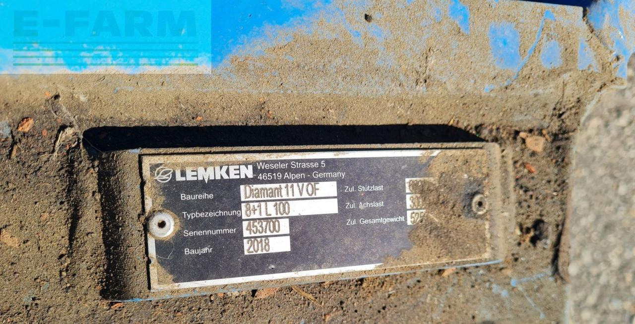 Lemken diamant 11vt6+1l100 - Плуг: слика 3 Lemken diamant 11vt6+1l100 - Плуг: слика 3