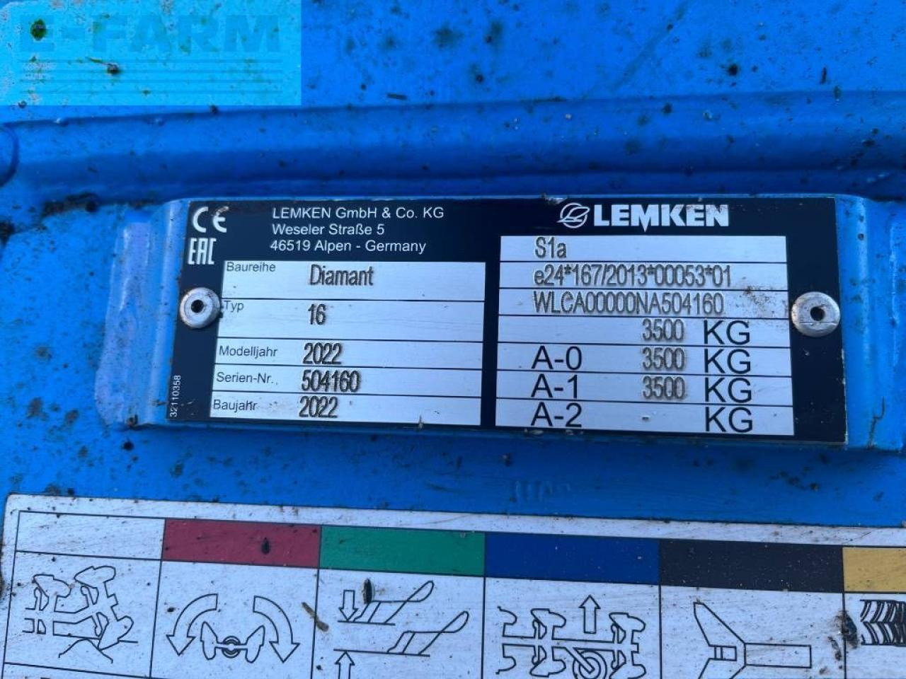 Плуг Lemken diamant 16 vu 7+1: слика 13